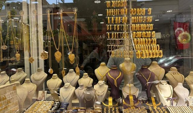 Altın yükselirken Aydın'daki kuyumcularda durgunluk sürüyor