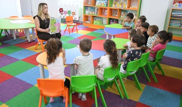 Aydınlı miniklerin eğitim hayatları bu merkezde başlıyor