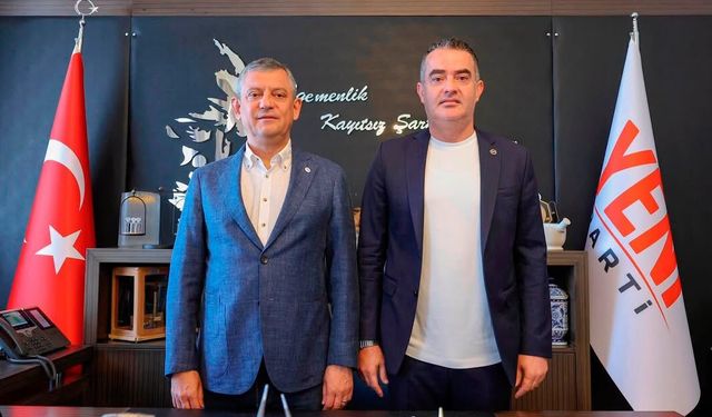 Başkan Arıcı'dan Özgür Özel’e ziyaret