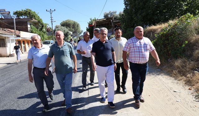 Başkan Tetik’ten saha çalışması! Sorunları yerinde dinledi