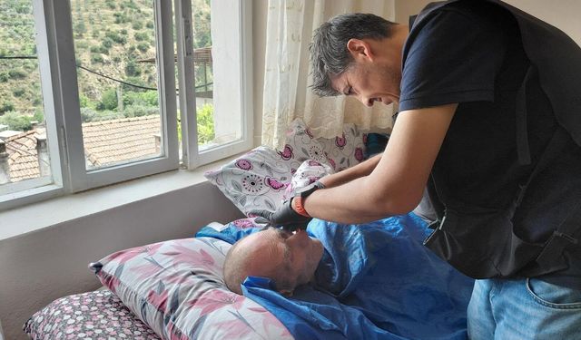 Bozdoğan’da hizmet yaşlıların ayağına gidiyor: Bir ayda 300 kişi faydalandı