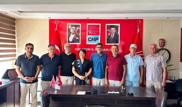 CHP Aydın’ın ağır toplarından yeni yönetime destek