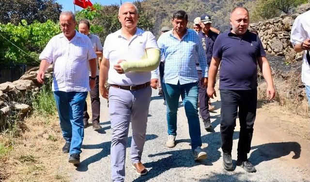 Çine Belediye Başkanı Kıvrak milyonluk desteği değerlendirdi