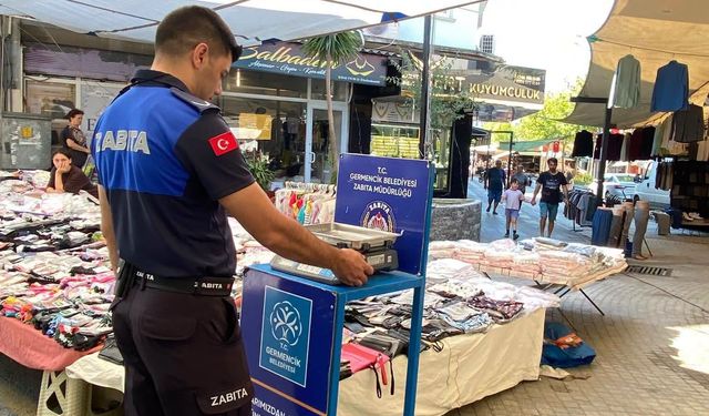 Germencik Belediyesi’nden güvenlik ve hijyen uygulaması