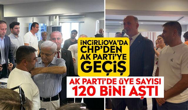 İncirliova’da CHP’den AK Parti’ye geçiş