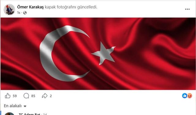 Kapak fotoğrafını değiştiren Karakaş’a tepki yağıyor: “İki gün önce masayı yumrukluyordun Ömer efendi”