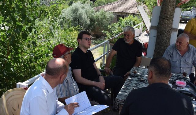Kaymakam Sözen’den mağdur ailelere ziyaret
