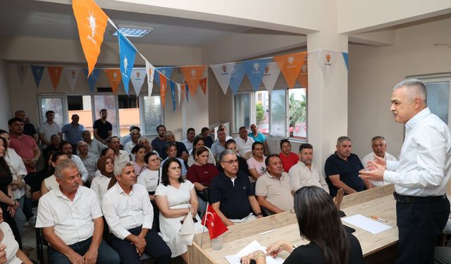 AK Parti Karacasu’da tek yürek oldu