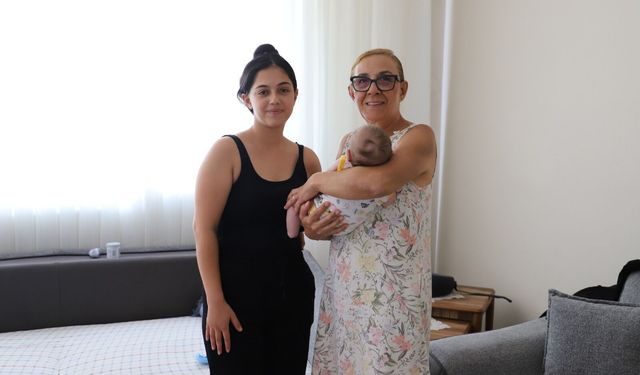 Nazilli Belediyesi ailelerin yanında: Hoş Geldin Bebek Projesi sürüyor