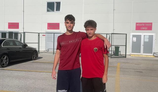 Nazilli’de iki genç futbolcudan gururlandıran transfer