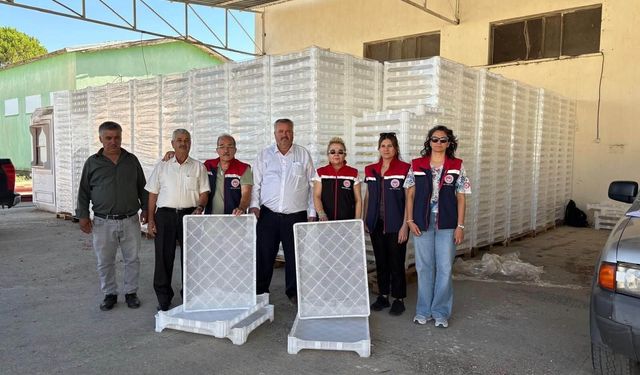 Nazilli’de incir üreticisine büyük destek: 2 bin 400 kerevet dağıtıldı