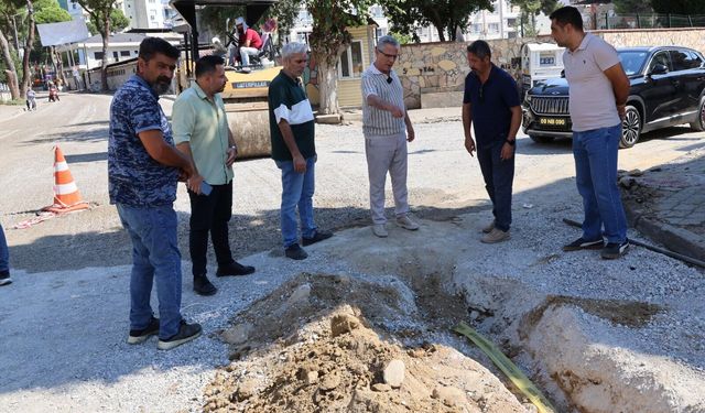 Nazilli'de koordineli alt ve üstyapı çalışmaları: Başkan Tetik ekiplerden brifing aldı