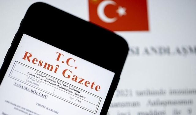 Resmi Gazete'de yayımlandı: Çerçeve Yasa yürürlüğe girdi!