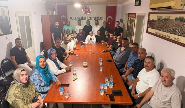 Yeni dönem resmen başladı: MHP Nazilli ilk yönetim kurulu toplantısını yaptı