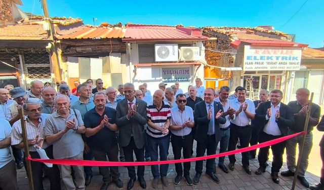 Yeni Parti Karacasu binası törenle açıldı