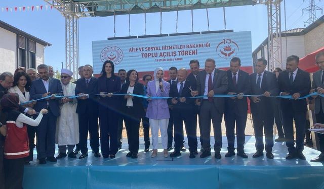 Bakanlıktan Aydın'a 4 yeni tesis: Bakan Göktaş'tan toplu açılış