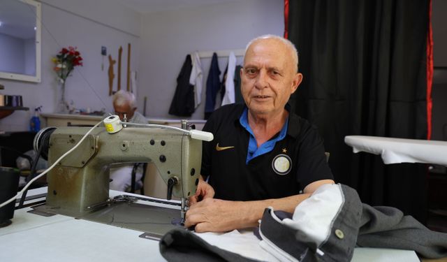 Emeklilik hayali kurduğu Aydın'da tezgah başına geçti