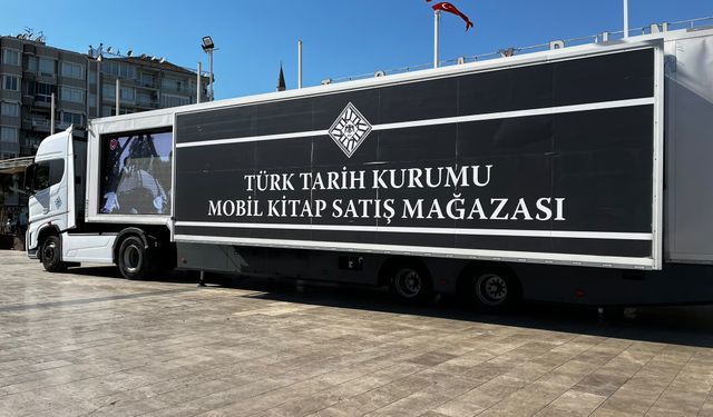 Türk Tarih Kurumu mobil satış mağazası Aydın’da yerini aldı