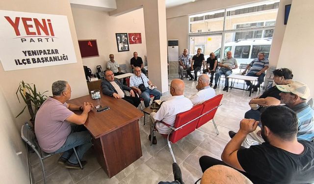 YENİ Partili Karakoz'dan Yenipazar örgütü ile kritik istişare