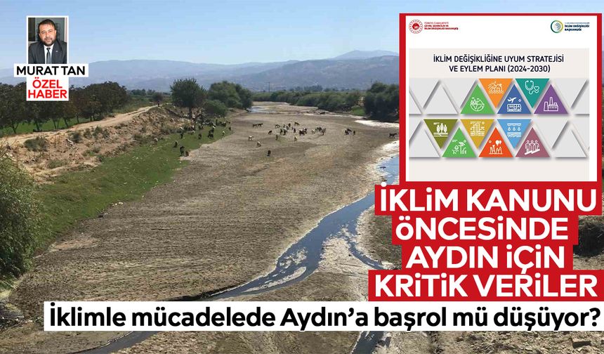 Aydın’ın iklim verileri BM ile Bakanlık raporuna yansıdı