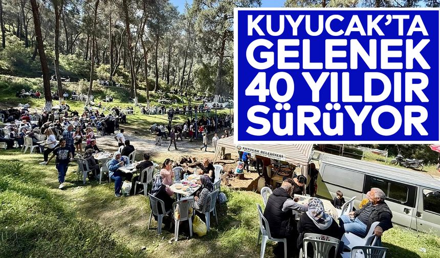 Kuyucak’ta gelenek 40 yıldır sürüyor
