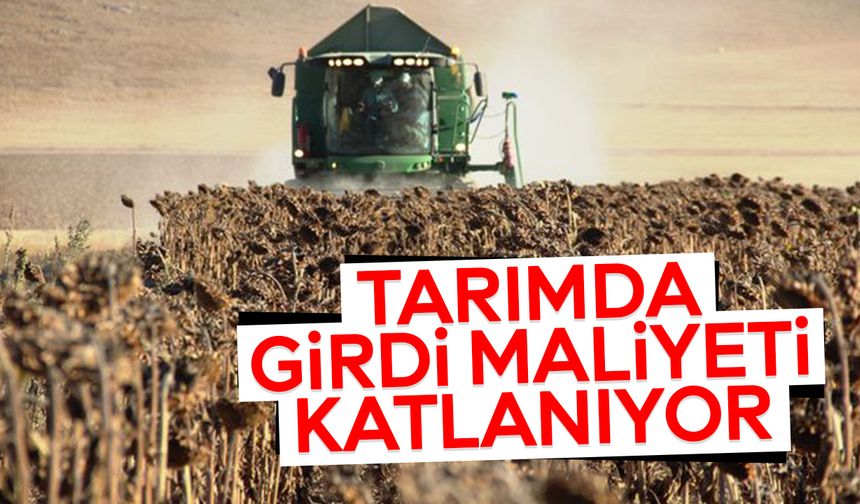 Tarımda girdi maliyeti katlanıyor