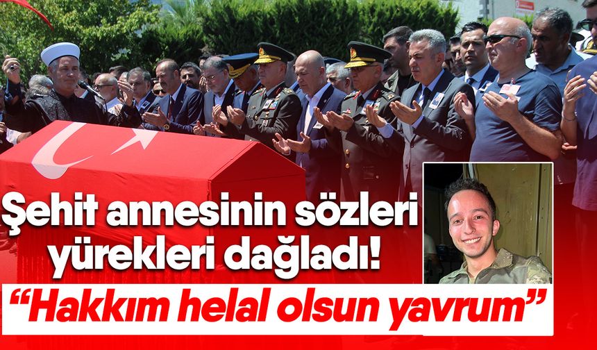 Aydınlı şehit gözyaşları ile uğurlandı