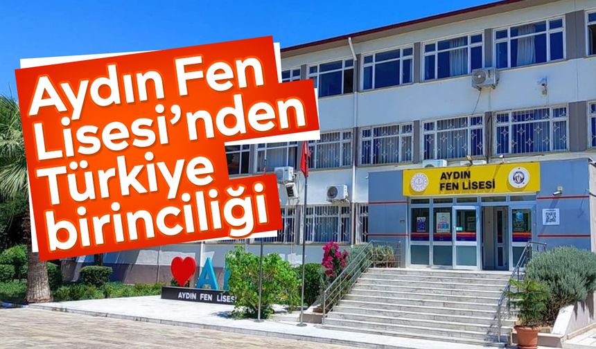 TÜBİTAK Aydın’dan bir gurur daha