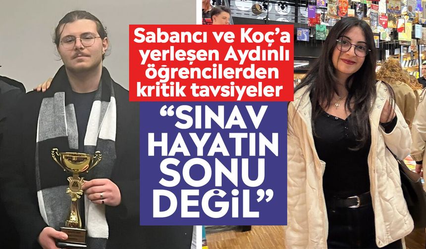 2025 YKS’nin Aydın’daki şampiyonları HEDEF’e konuştu