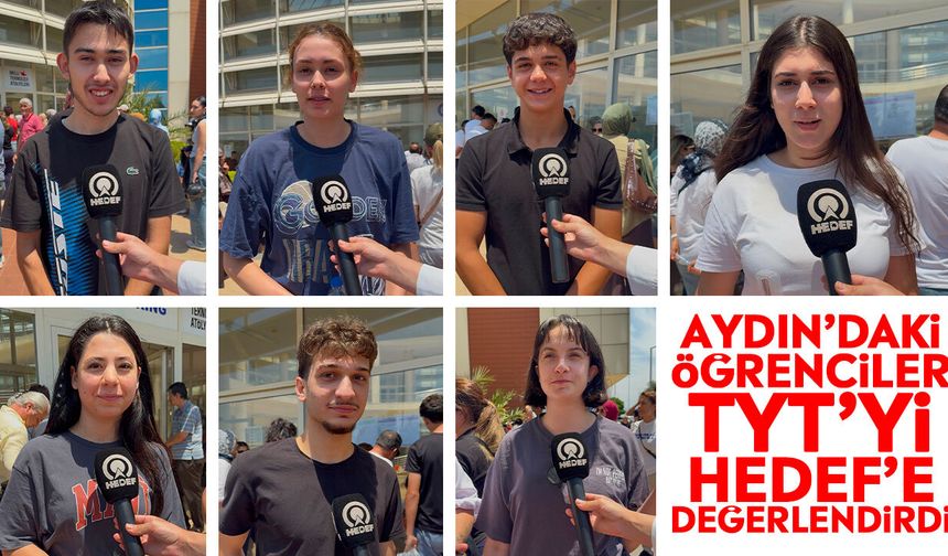 Aydın’daki öğrenciler TYT’yi Hedef’e değerlendirdi