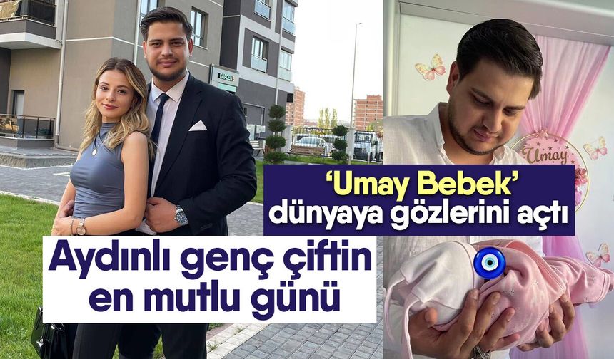 Aydınlı genç çiftin en mutlu günü