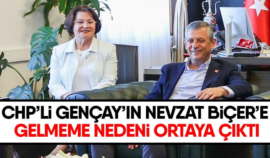 CHP’li Gençay desteği uzaktan değil yanına giderek verdi