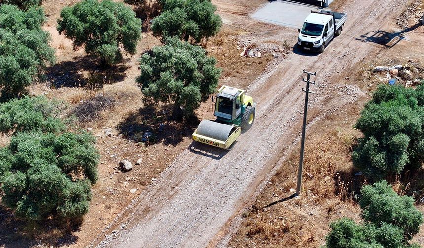 Didim Belediyesi yol çalışmalarını kesintisiz sürdürüyor
