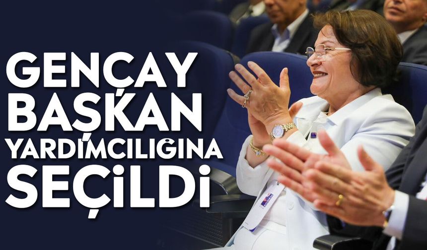 Gençay başkan yardımcılığına seçildi