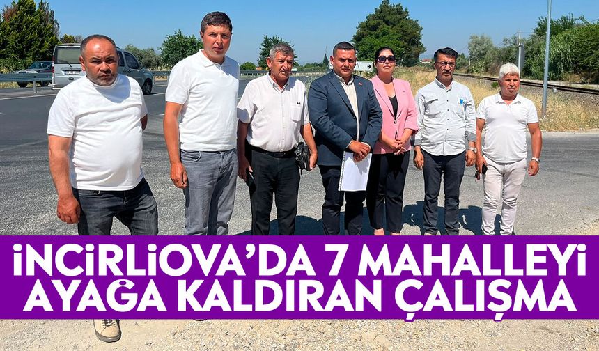 İncirliova’da 7 mahalleyi ayağa kaldıran çalışma