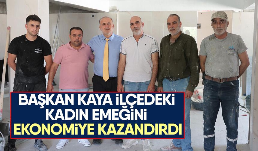 İncirliova’da katma değerli üretim tesisi tamamlanıyor! İNKA kadın istihdamına katkı sağlayacak