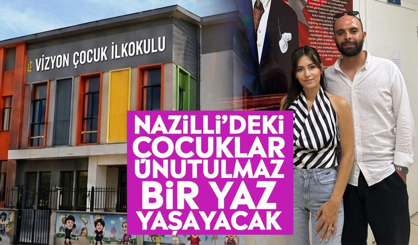 Vizyon Çocuk İlkokulu’nda ‘Yaz Okulu’ heyecanı başlıyor