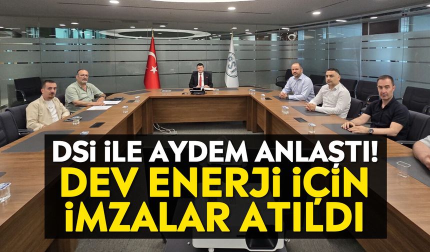 AYDEM’den Aydın’da stratejik HES adımı