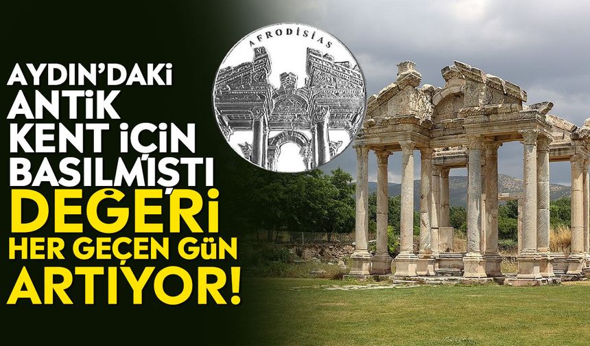Aydın’a özgü gümüş hatıra para zamlandı
