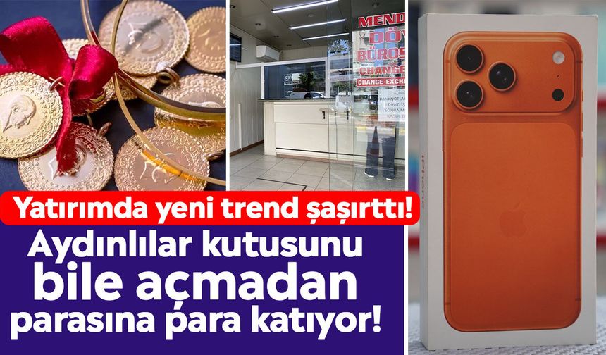Aydın’da yeni yatırım aracı ne altın ne döviz