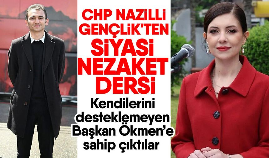 CHP Nazilli Gençlik'ten siyasi nezaket dersi