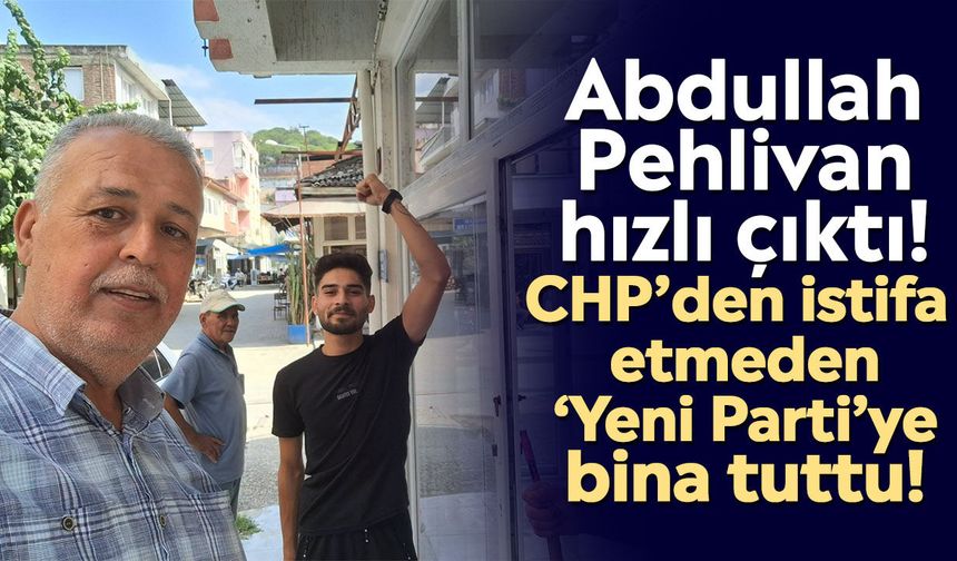 CHP’li Pehlivan’dan Yenipazar’da erkenci hamle
