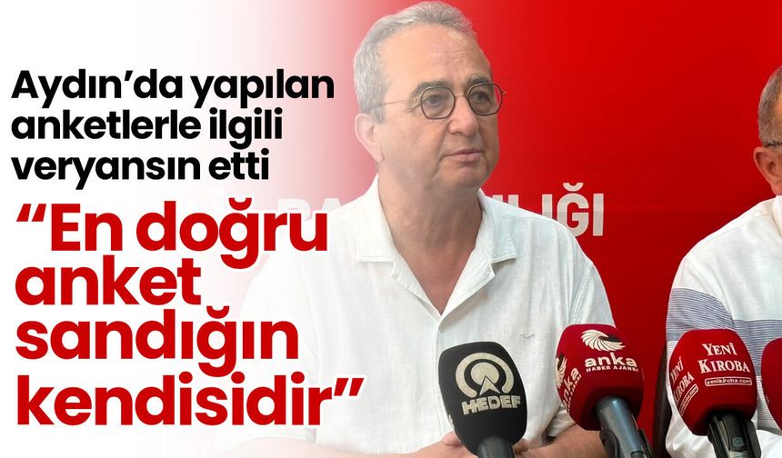 Tezcan’dan MYK kararı sonrası CHP Aydın’daki atamalara veto