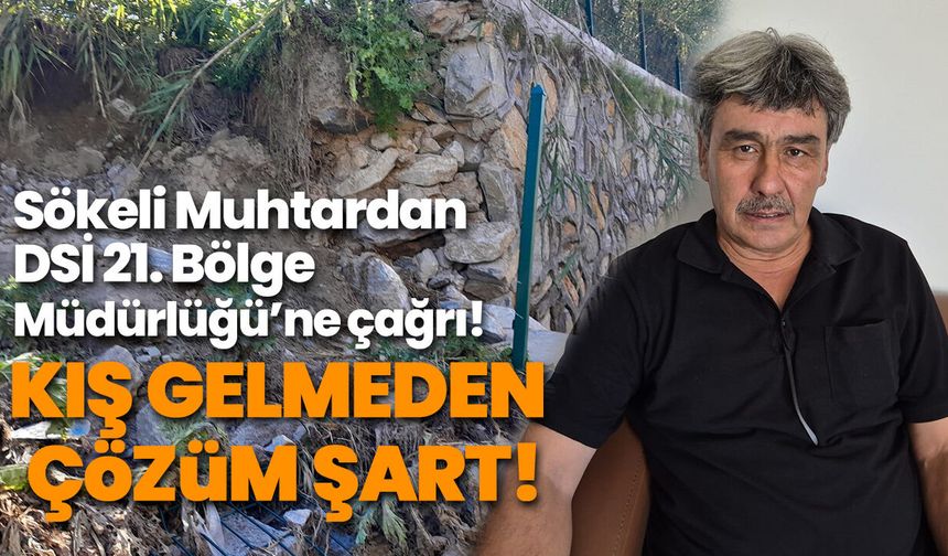 Söke’deki ‘Azap Deresi’ alarm veriyor
