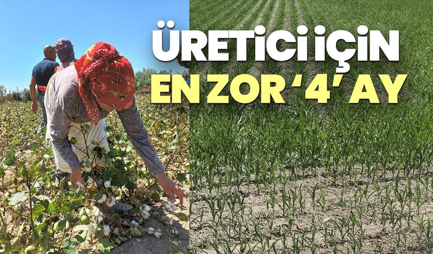 Üretici için en zor ‘4’ ay