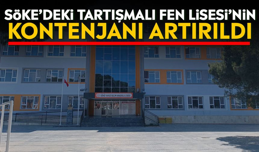 Bakan Tekin’den ‘Söke Yavuz Selim Anadolu Lisesi’ açıklaması