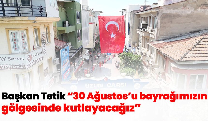 Nazilli kırmızı ve beyaza büründü