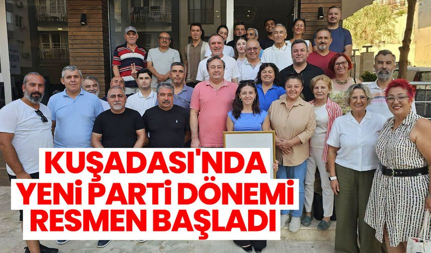 Kuşadası'nda YENİ Parti iktidara yürüyor
