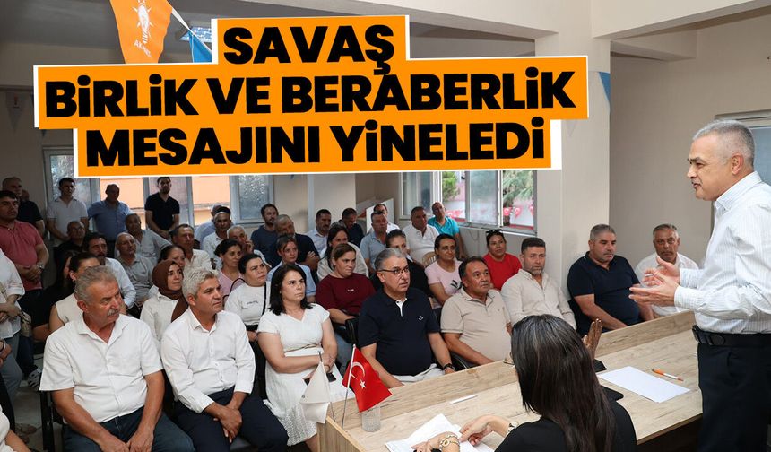 AK Parti Karacasu’da tek yürek oldu