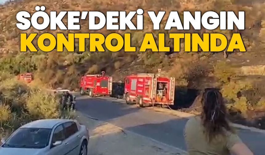 Söke’deki yangın kontrol altında